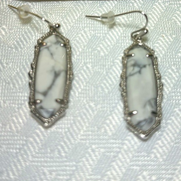 Kendra Scott Francis earrings Mystic Bazaar collection Howlite - Picture 3 of 7